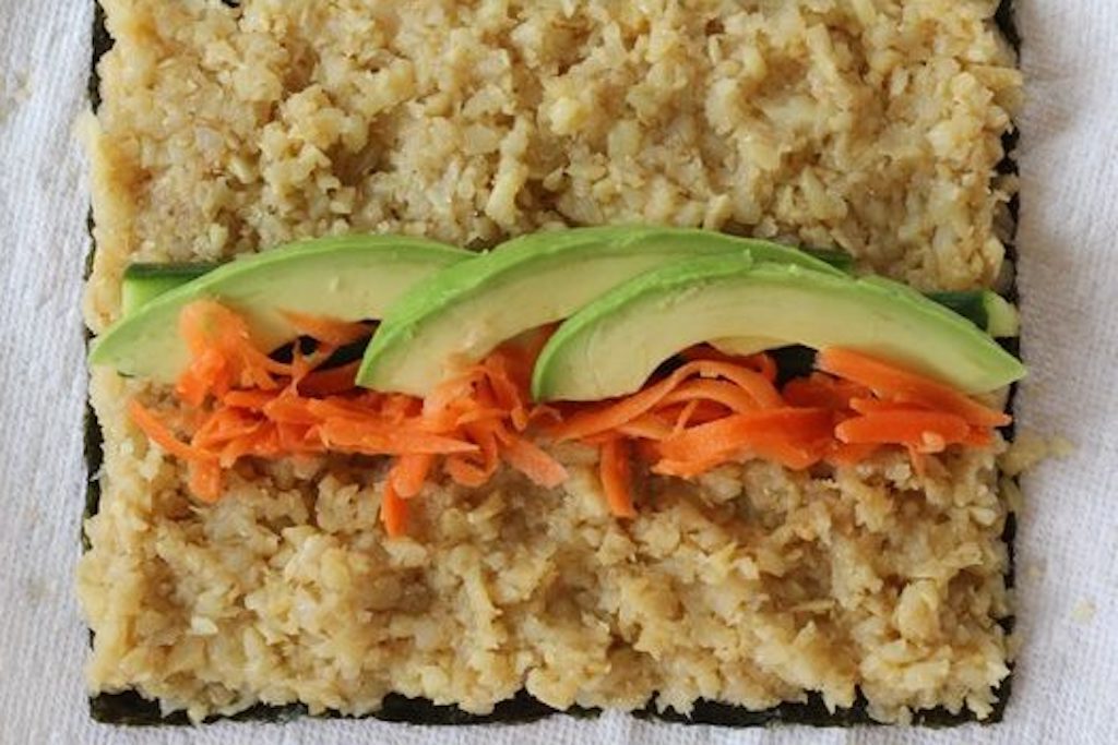 Paleo sushi s lososem - čím nahradíte rýži?