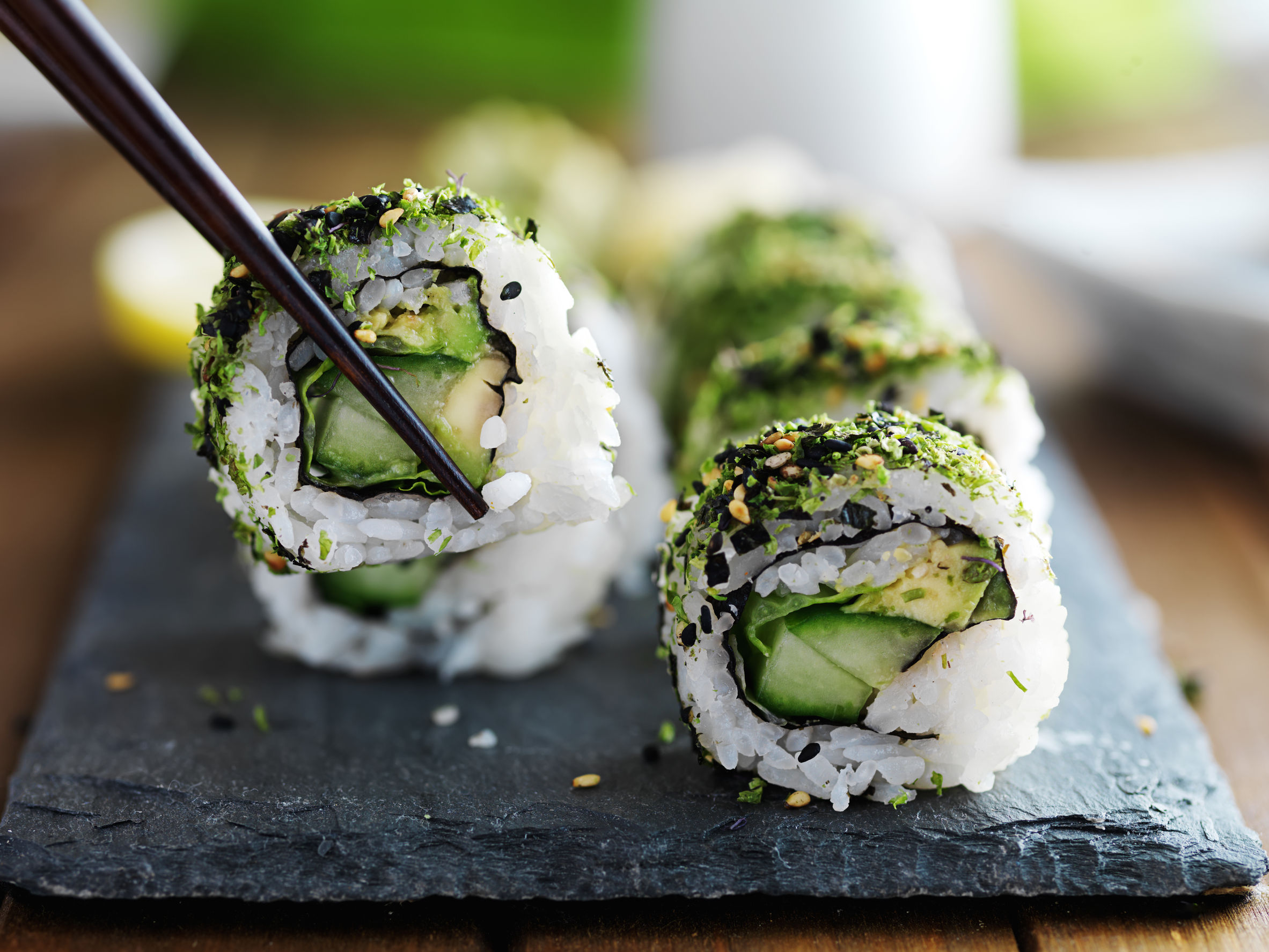 Veganské sushi