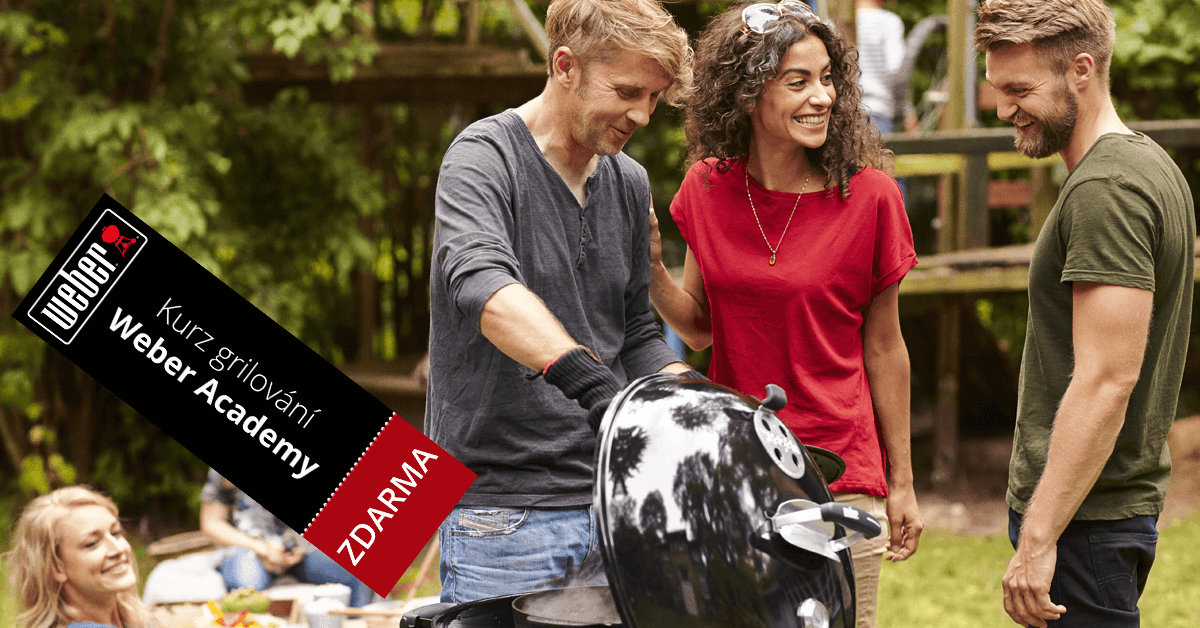 Gril Weber + kurz vaření Weber Grill Academy