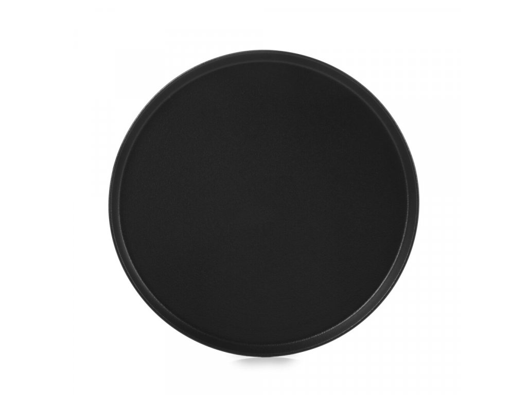 Sada mělkých talířů ADELIE REVOL 22 cm, 6 ks černé