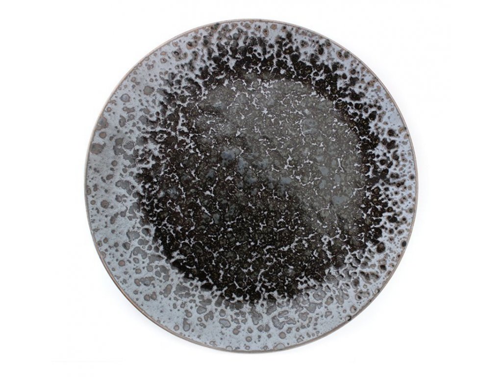 Velký mělký talíř Black Pearl 29 cm MIJ