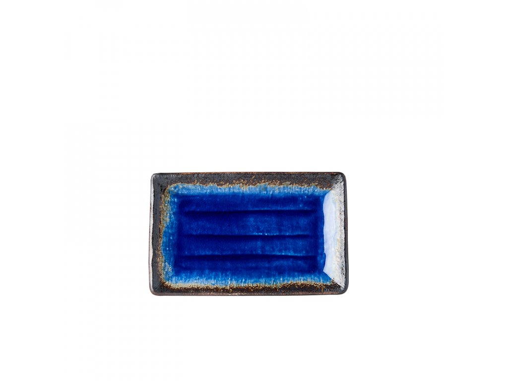 Talíř na sushi Cobalt Blue 21 x 13 cm MIJ
