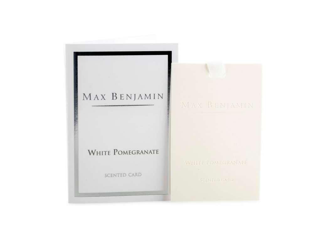 Vonná karta White Pomegranate Max Benjamin