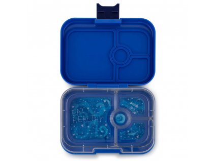 Svačinový box PANINO 4 Yumbox 750 ml modrý / neptun