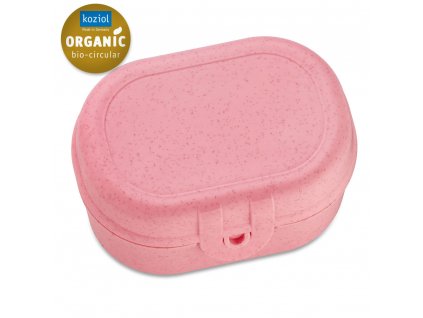 Box na svačinu PASCAL MINI Koziol organický jahodový