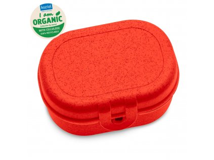 Box na svačinu PASCAL MINI Koziol organický červený