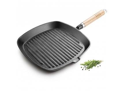 Litinová grilovací pánev Iron LT1063 Lamart čtvercová 24 cm
