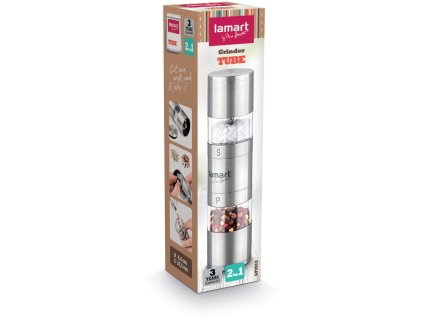 Mlýnek na koření LT7013 Nerez Tube Lamart 18,5 cm