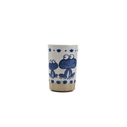 Hrnek bez ouška SUSHI s motivem žab MIJ 250 ml