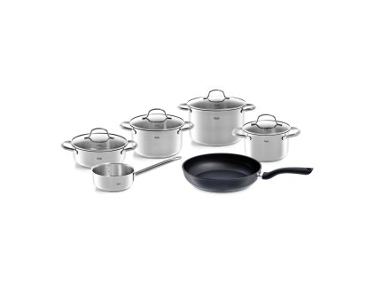 Sada nádobí SAN FRANCISCO + pánev CENIT 28 cm Fissler 6 ks