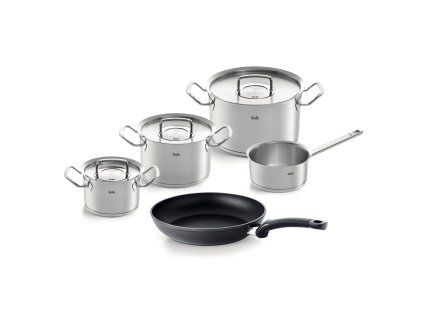 Sada nádobí ORIGINAL PROFI COLLECTION + pánev LEVITAL CLASSIC 26 cm Fissler 5 ks