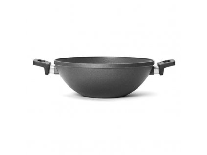 Pánev wok se dvěma uchy Nowo Titanium WOLL 32 cm