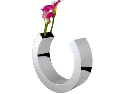 Váza OMEGA Philippi 27 cm stříbrné
