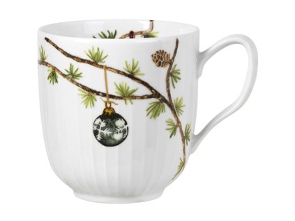 Vánoční hrnek HAMMERSHOI 2018 Kähler 330 ml bílé