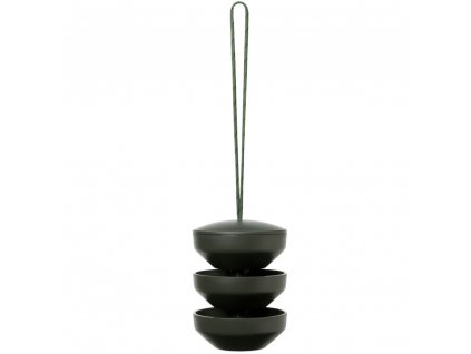 Závěsné krmítko pro ptáčky RECYCLED Rosendahl 17,5 cm zelená