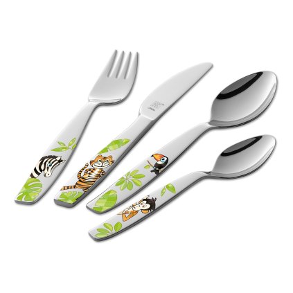 Dětský příbor Jungle Zwilling 4 ks