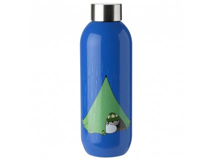 Cestovní láhev TO GO CLICK MOOMIN CAMPING Stelton 0,75 l modrá