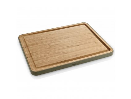 Bambusové prkénko s drážkou GREEN TOOL Eva Solo 39 cm hnědé