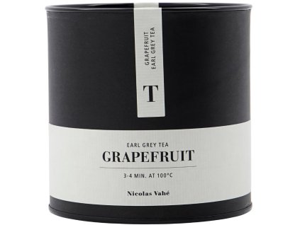 Černý čaj EARL GREY grapefruit Nicolas Vahé plechovka 100 g