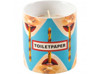 Vonná svíčka TOILETPAPER DRILL Seletti 9,5 cm