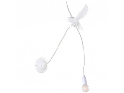 Nástěnná lampa SPARROW LANDING Seletti 100 cm bílá