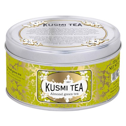 Sypaný zelený čaj s mandlemi Kusmi Tea 125 g