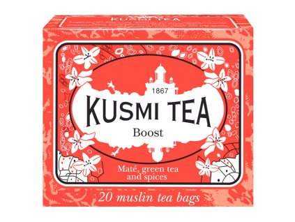 Zelený čaj Boost Kusmi Tea 20 sáčků
