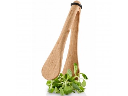 Servírovací kleště NORDIC KITCHEN 26 cm, hnědá, bambus, Eva Solo