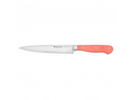 Nůž na šunku CLASSIC COLOUR 16 cm, korálově broskvová, Wüsthof