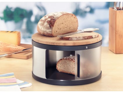 Chlebník s prkénkem na krájení Gourmet WMF 32 cm