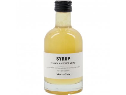 Yuzu syrup Nicolas Vahé 200 ml