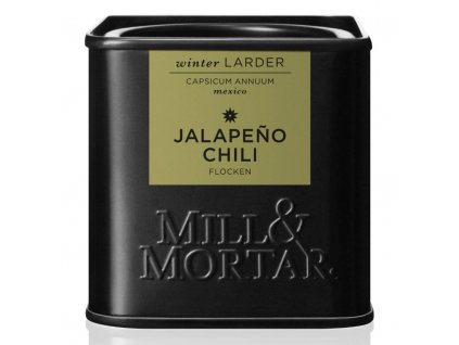 Jalapeño chilli 45 g, vločky, Mill & Mortar