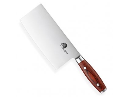 Japonský nůž GERMAN PAKKA WOOD 18 cm, hnědá, Dellinger