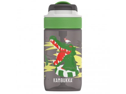 Láhev pro děti LAGOON 400 ml, crazy crocodile, tritan, Kambukka