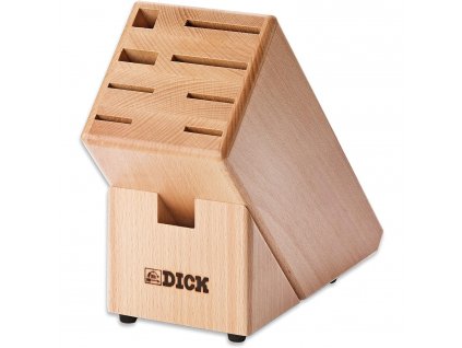 Blok na nože 26 cm, hnědá, dřevo, F.DICK
