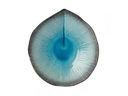 Dezertní talíř SKY BLUE 15 cm, modrá, keramika, MIJ