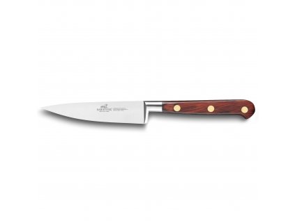 Ořezávací nůž SAVEUR 10 cm, mosazné nýty, hnědá, Lion Sabatier