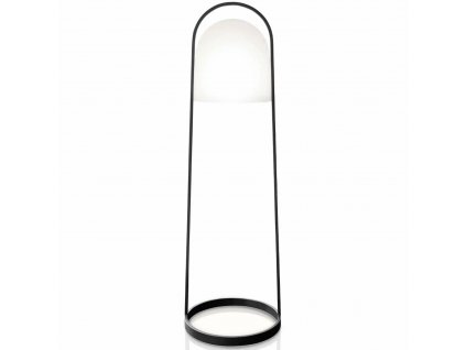 Venkovní solární lucerna SUNLIGHT 100 cm, černá, ocel, Eva Solo
