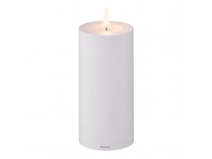 Stolní lampa NOCA 15 cm, LED, světle šedá, plast, Blomus