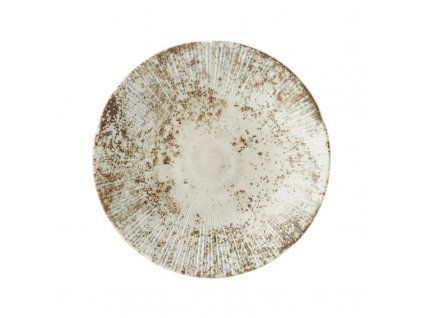 Talíř na tapas ICE WHITEWASH 16,5 cm, bílá, keramika, MIJ