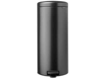 Pedálový odpadkový koš NEWICON 30 l, sebevědomě šedá, ocel, Brabantia
