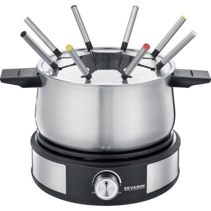 Fondue set a palačinkovač 2v1 FO 2471 Severin černý