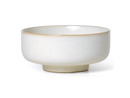 Jídelní miska SEKKI 12 cm, krémová, kamenina, ferm LIVING