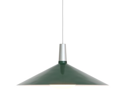 Závěsná lampa BOWER 60 cm, zelená, hliník, Tala
