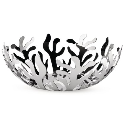 218864 misa na ovoce mediterraneo 29 cm stribrna nerezova ocel alessi