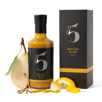 225693 gurmanska chilli omacka devilish dijon 200 ml chilli no5