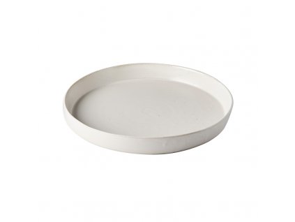 Velký mělký talíř s vysokým okrajem Craft White 25 cm MIJ