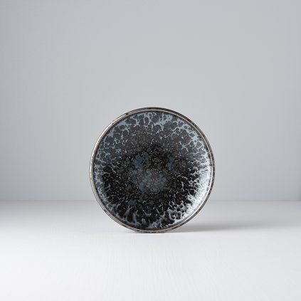 Mělký předkrmový talíř Black Pearl 17 cm