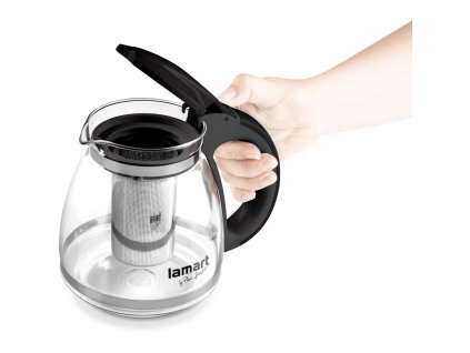 Konvice na čaj Verre LT7027 Lamart černá 1,5 l