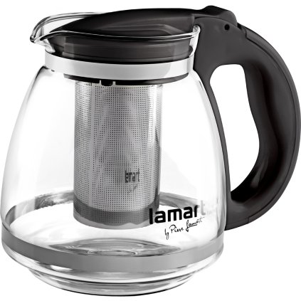 Konvice na čaj Verre LT7027 Lamart černá 1,5 l